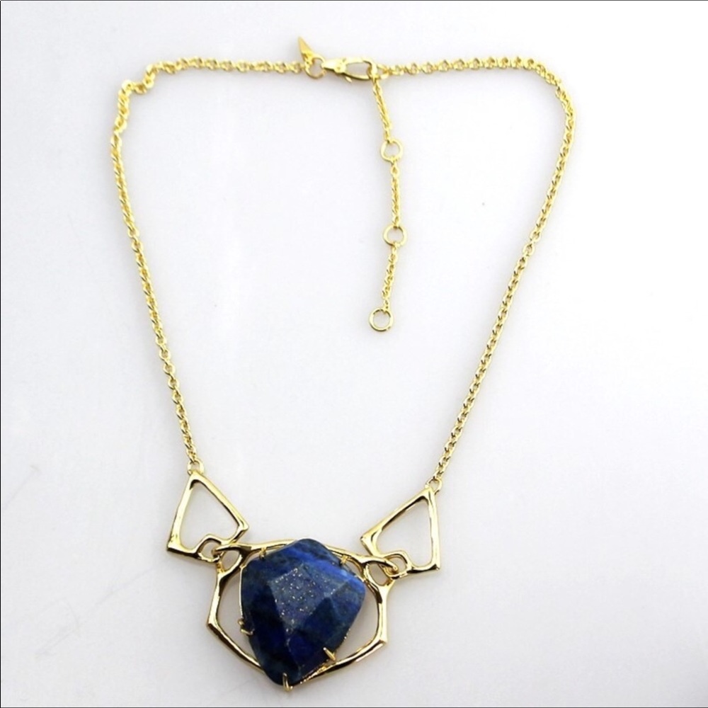 NWOT Alexis Bittar Blue Anime Necklace - Picture 3 of 8